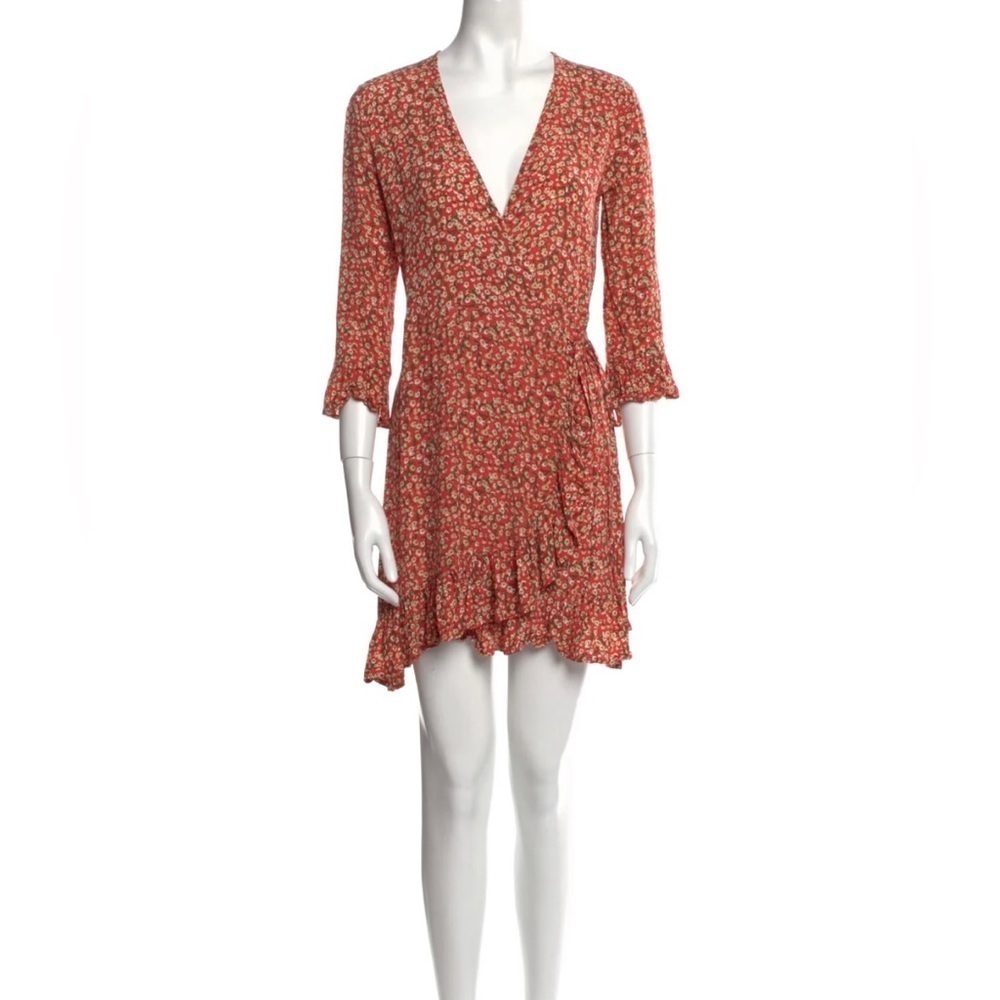 Faithful The Brand Floral Wrap Dress